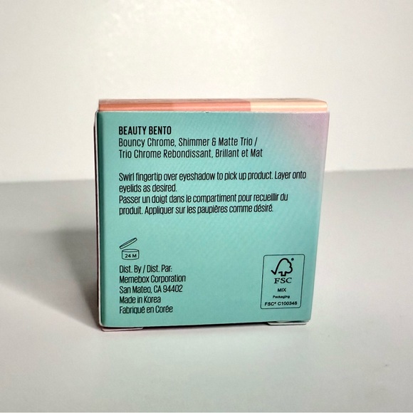 Kaja Eye Bento Bouncy Eyeshadow Trio Peach Madeleine - Picture 6 of 7